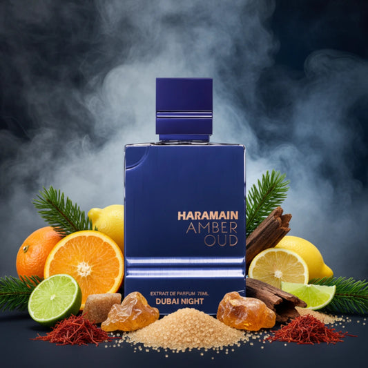 Amber Oud Dubai Night - Al Haramain - Decant Sample - Arometry.com