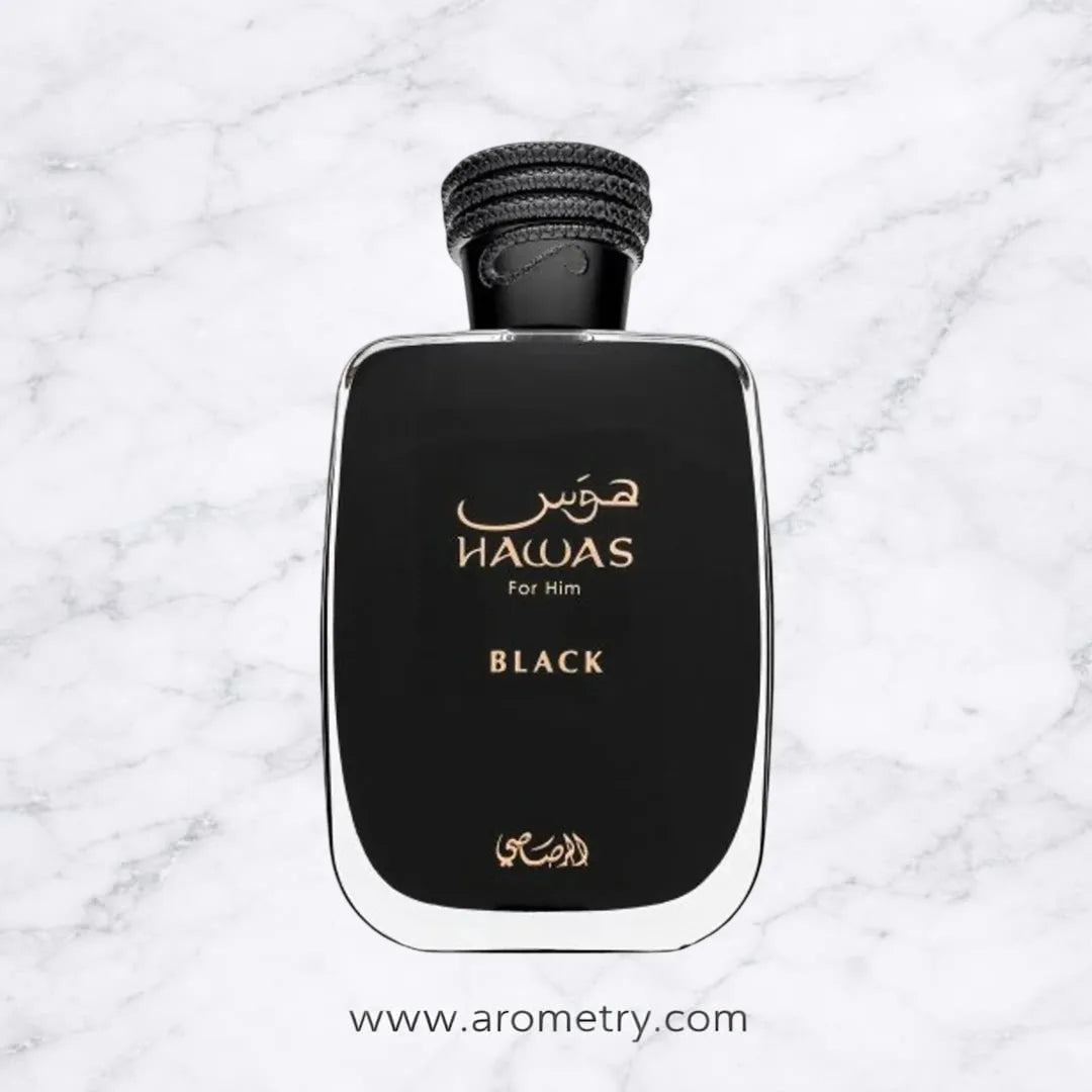 Hawas Black - Rasasi - Decant Sample - Arometry