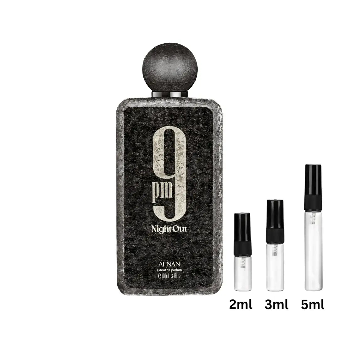 Afnan 9PM Night Out Probe Sample Decant 2ml, 3ml, 5ml