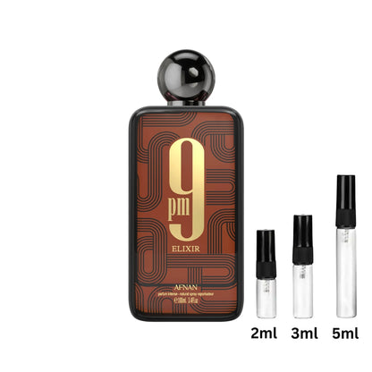 9pm Elixir - Afnan - Probe Sample Decant 2ml, 3ml, 5ml
