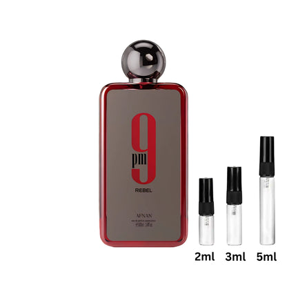 9pm Rebel - Afnan - Decant Sample Probe - 2ml, 3ml, 5ml