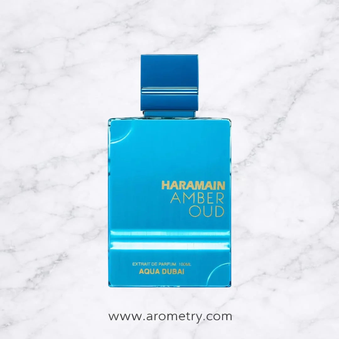 Amber Oud Aqua Dubai - Al Haramain - Decant Sample - Arometry