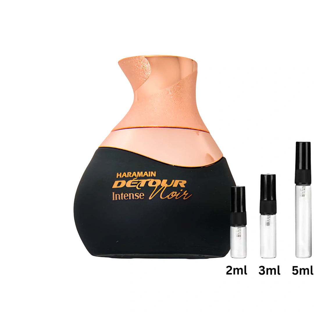 Detour Noir Intense - Al Haramain - Decant Sample Probe - 2ml, 3ml, 5ml