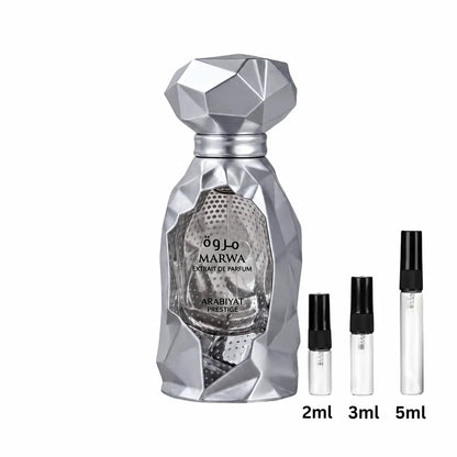 Arabiyat Prestige Marwa Extrait Sample Decant Probe 2ml, 3ml, 5ml