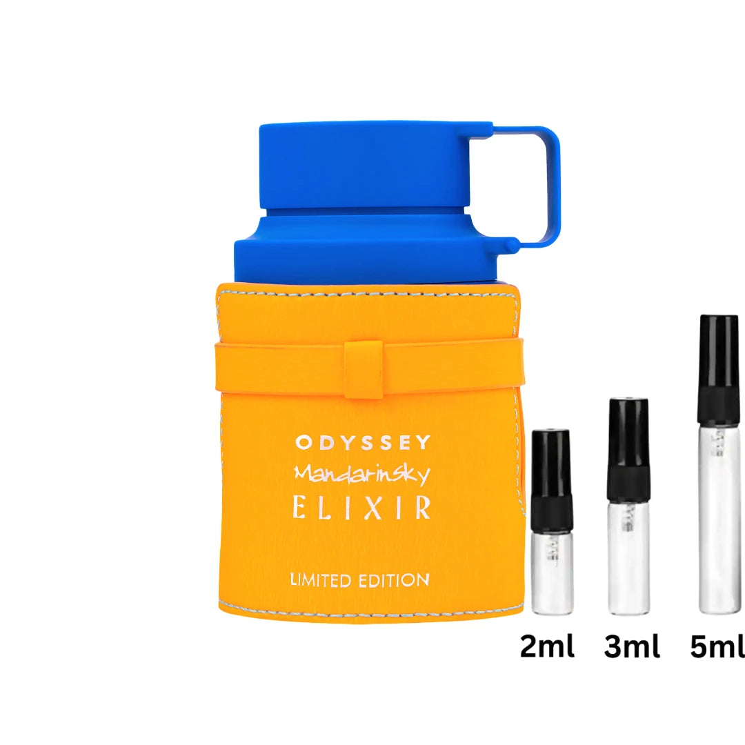 Armaf Odyssey Mandarin Sky Elixir Probe Decant Sample 2ml, 3ml, 5ml