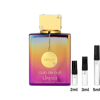 Club de Nuit Untold - Armaf - Decant Sample Probe - 2ml, 3ml, 5ml