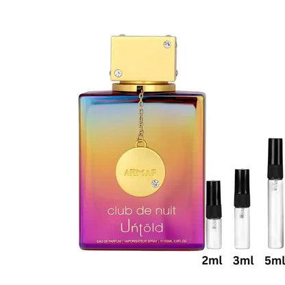 Club de Nuit Untold - Armaf - Probe Decant