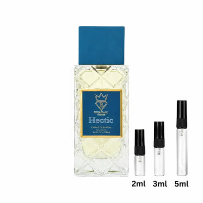 Bujairami Hectic Sample Probe Decant 2ml, 3ml, 5ml
