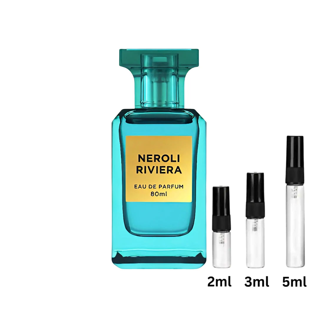 Neroli Riviera - Fragrance World - Decant Sample Probe - 2ml, 3ml, 5ml