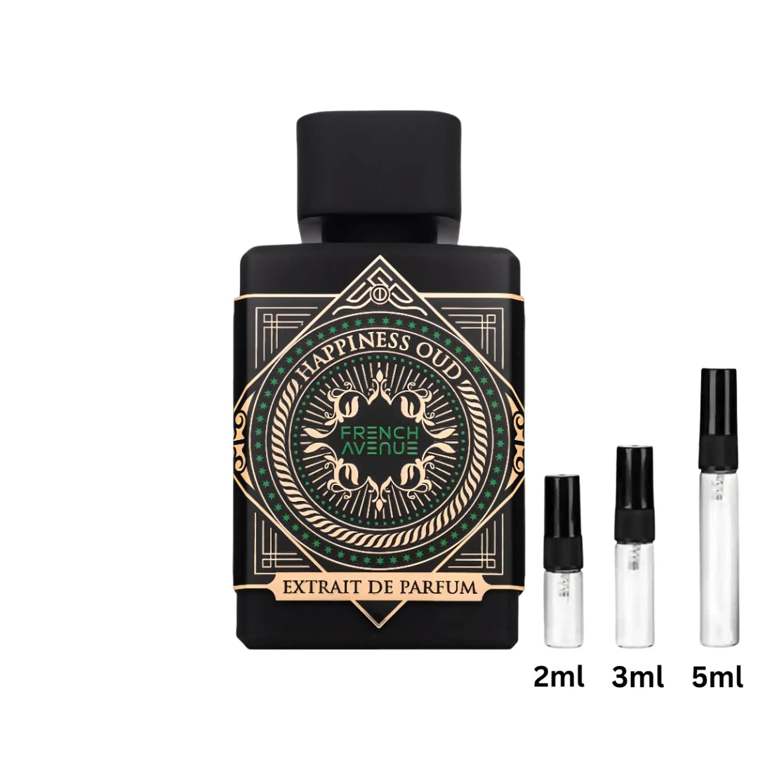 Happiness Oud - French Avenue - Decant Sample Probe - 2ml, 3ml, 5ml