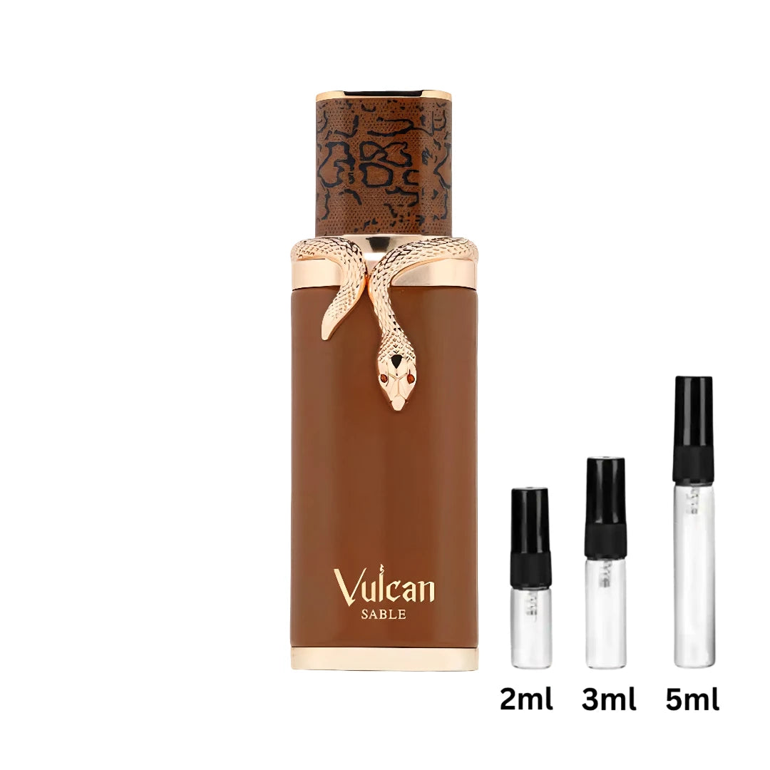Vulcan Sable - French Avenue - Decant Sample Probe - 2ml, 3ml, 5ml