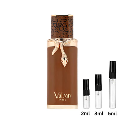 Vulcan Sable - French Avenue - Decant Sample Probe - 2ml, 3ml, 5ml