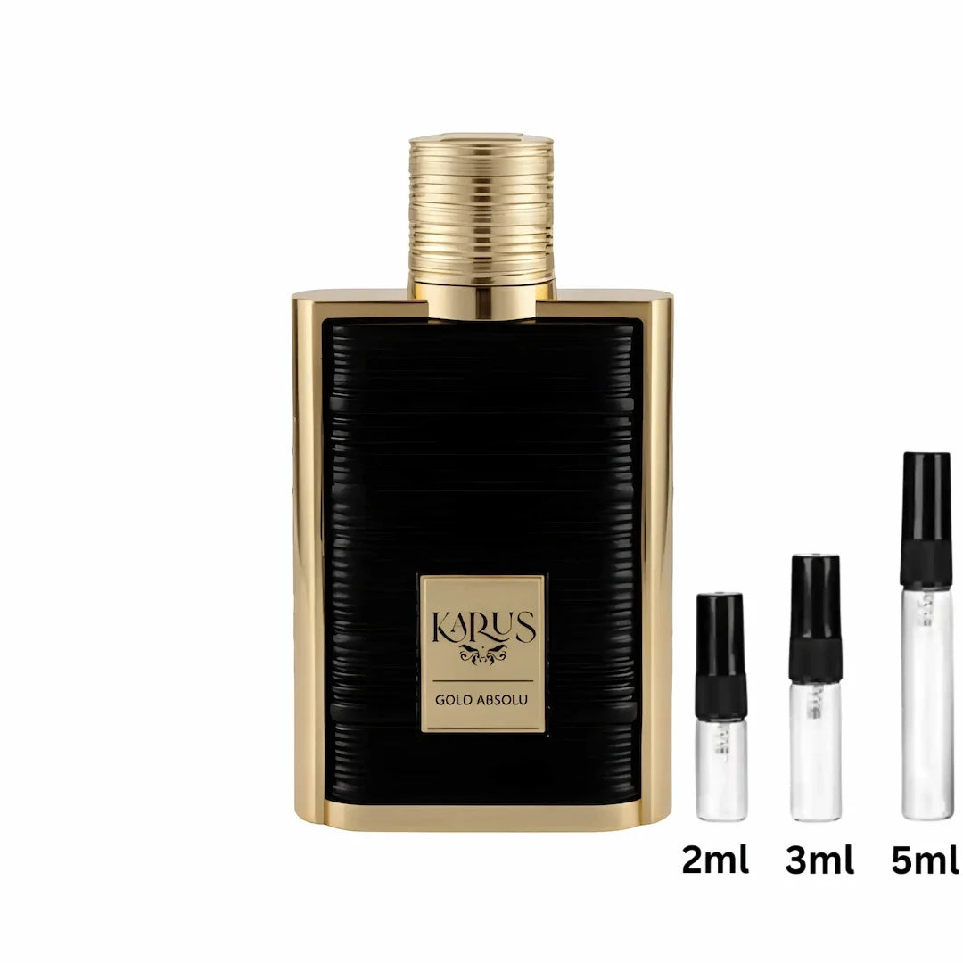 Khadlaj Karus Gold Absolu Sample Probe Decant 2ml, 3ml, 5ml