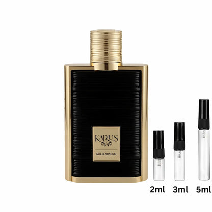 Khadlaj Karus Gold Absolu Sample Probe Decant 2ml, 3ml, 5ml