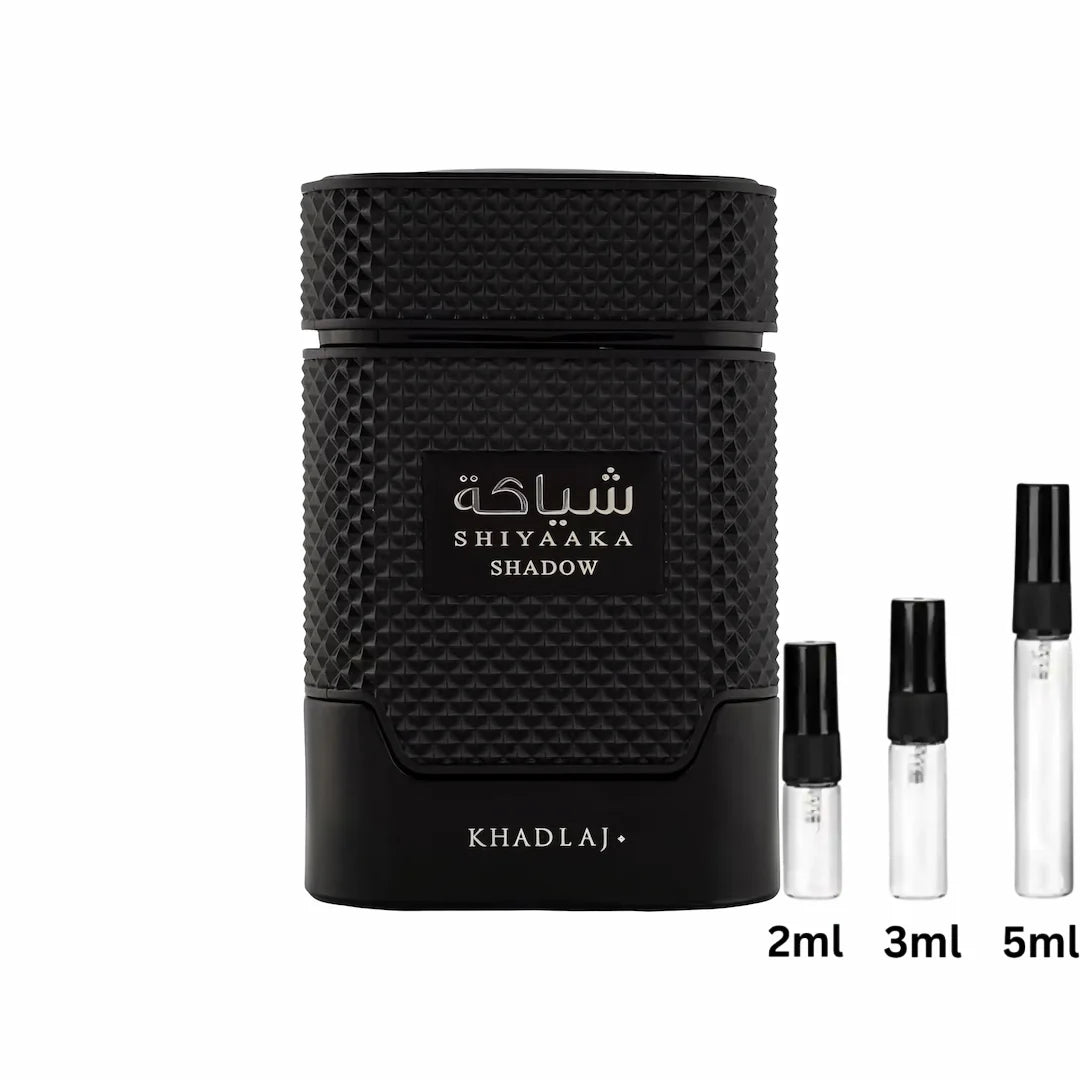 Khadlaj Shiyaaka Shadow Sample Decant Probe 2ml, 3ml, 5ml