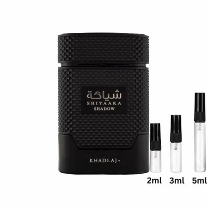 Khadlaj Shiyaaka Shadow Sample Decant Probe 2ml, 3ml, 5ml