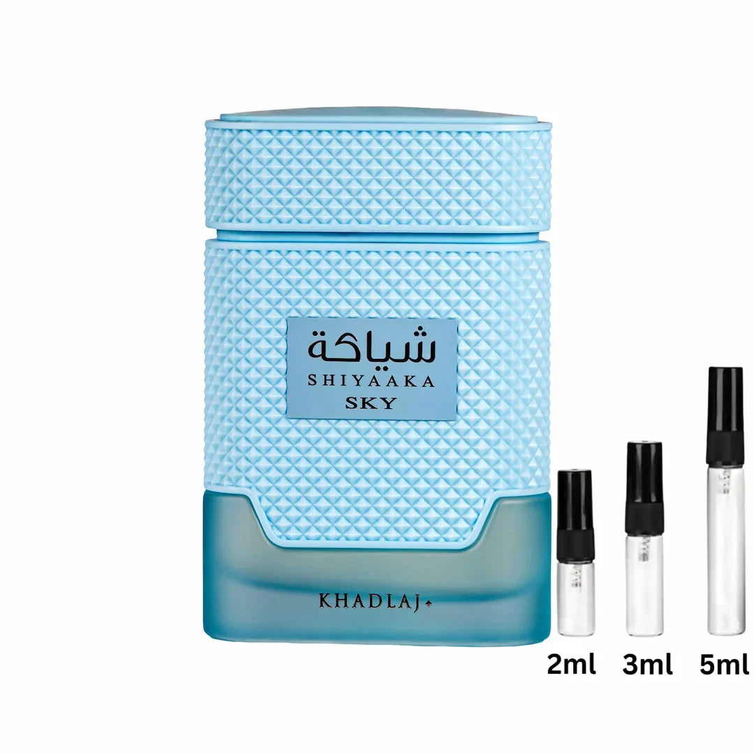 Khadlaj Shiyaaka Sky Sample Probe Decant 2ML, 3ML, 5ML