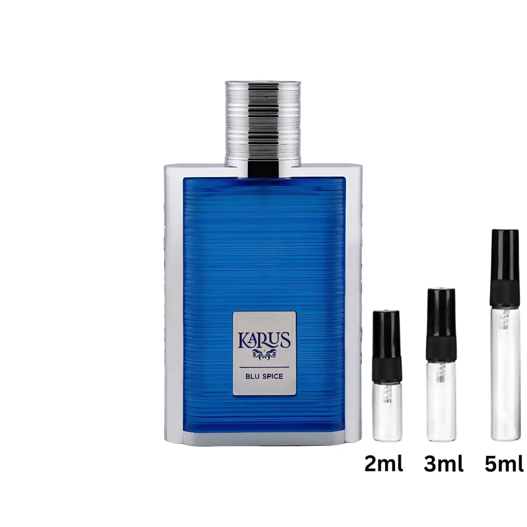 Karus Blu Spice - Khadlaj - Decant Sample Probe - 2ml, 3ml, 5ml