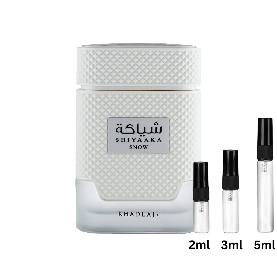 Shiyaaka Snow - Khadlaj - Probe Decant 2ml, 3ml, 5ml