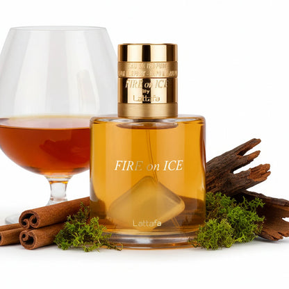 Lattafa Fire on Ice Sample Decant Arometry.com