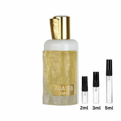Lattafa Ajayeb Dubai Portrait Sample Decant Probe 2ml, 3ml, 5ml