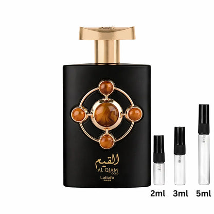 Lattafa Al Qiam Gold Sample Decant Probe 2ml, 3ml, 5ml