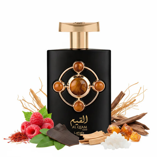 Lattafa Al Qiam Gold Sample Decant Probe Arometry.com