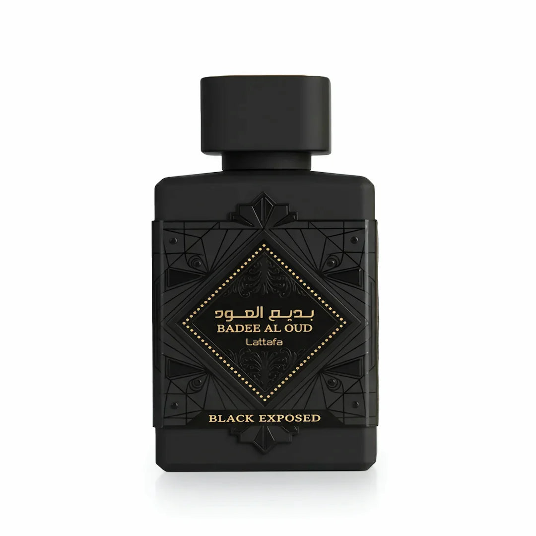 Lattafa Bade'e Al Oud Black Exposed Sample Decant Probe