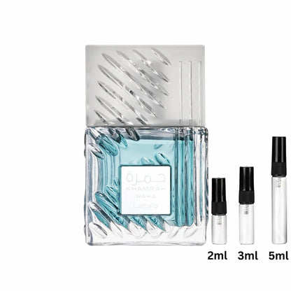 Lattafa Khamrah Waha Sample Decant Probe 2ml, 3ml, 5ml