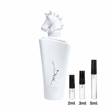 Lattafa Maahir Honor Sample Decant Probe 2ml, 3ml, 5ml