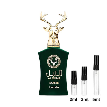 Al Noble Safeer - Lattafa - Decant Sample Probe - 2ml, 3ml, 5ml