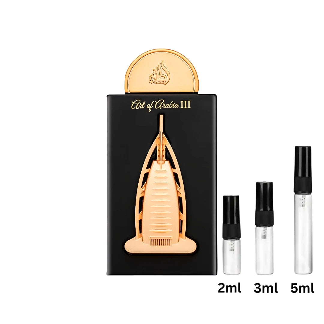 Art of Arabia III - Lattafa - Decant Sample Probe - 2ml, 3ml, 5ml