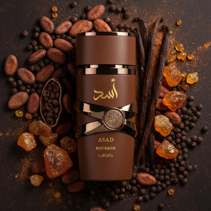 Asad Bourbon - Lattafa - Decant Sample - Arometry.com