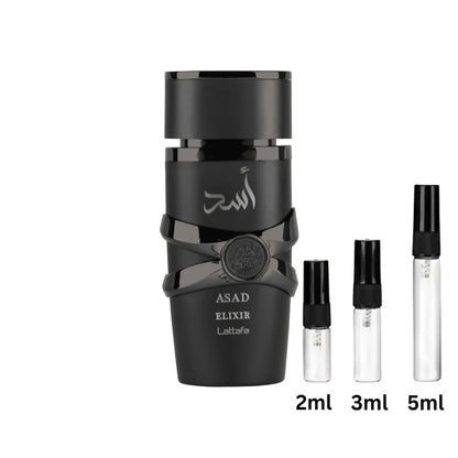 Asad Elixir - Lattafa - Decant Sample Probe - 2ml, 3ml, 5ml