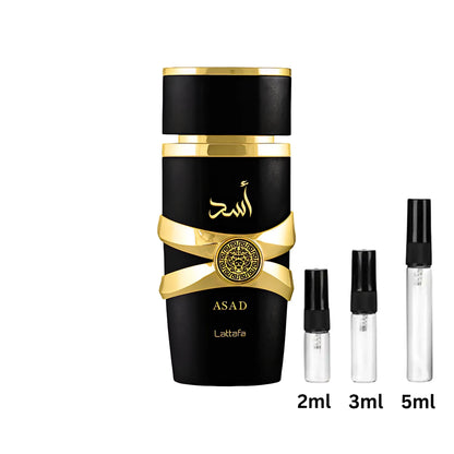 Asad - Lattafa - Decant Sample Probe - 2ml, 3ml, 5ml