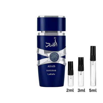 Asad Zanzibar - Lattafa - Decant Sample Probe - 2ml, 3ml, 5ml
