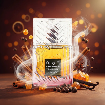 Khamrah Dukhan - Lattafa - Decant Sample - Arometry.com