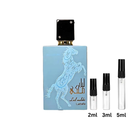 Lail Maleki Moroccan Blue - Lattafa - Decant Sample Probe - 2ml, 3ml, 5ml