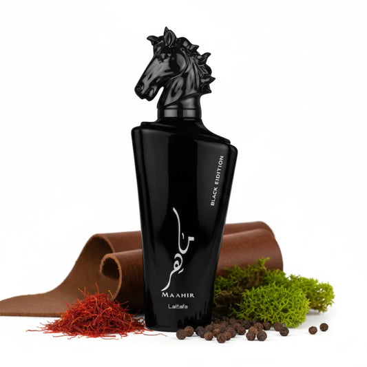 Maahir Black Edition - Lattafa - Decant Sample Probe - Arometry.com