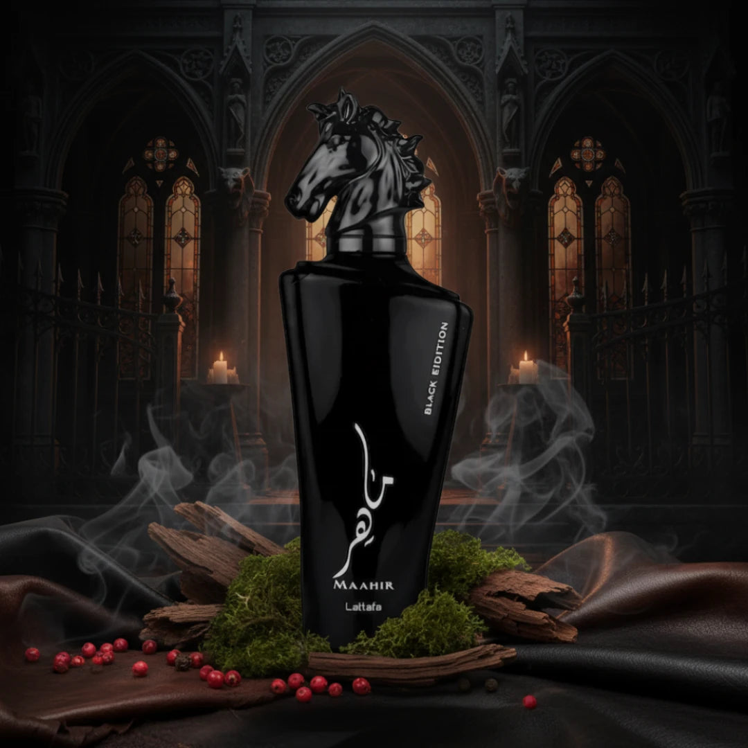 Maahir Black Edition - Lattafa - Decant Sample - Arometry.com