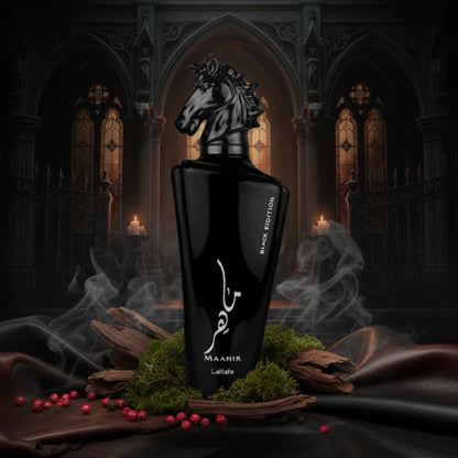 Maahir Black Edition - Lattafa - Decant Sample - Arometry.com