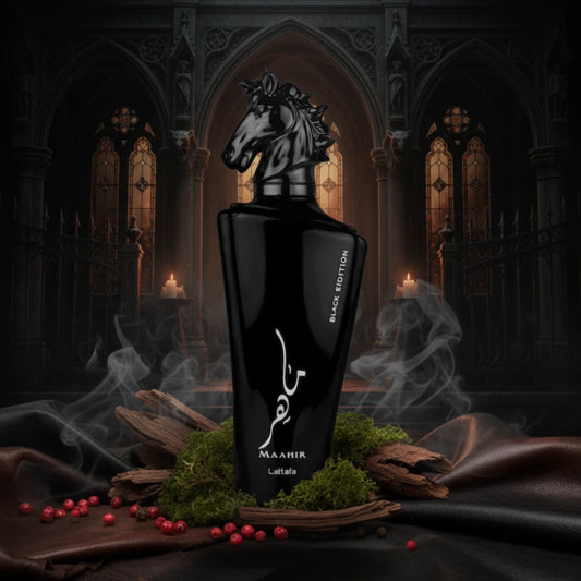 Maahir Black Edition - Lattafa - Decant Sample - Arometry.com