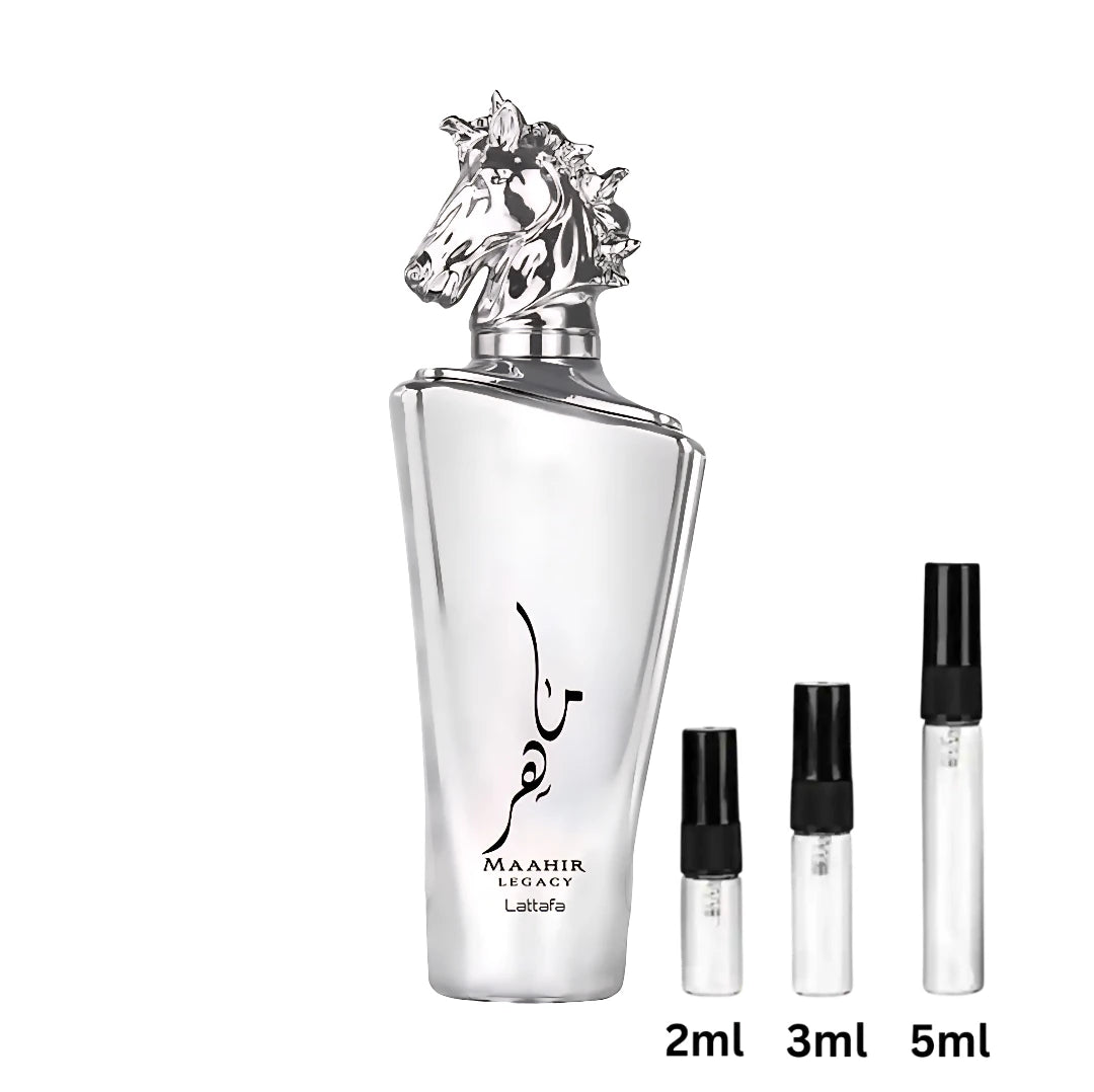 Maahir Legacy - Lattafa - Decant Sample Probe - 2ml, 3ml, 5ml