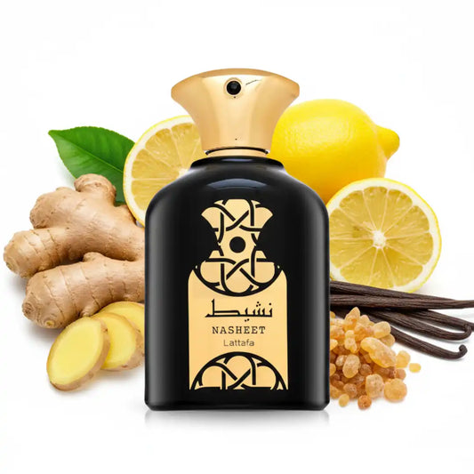 Nasheet - Lattafa - Decant Sample Probe - Arometry.com