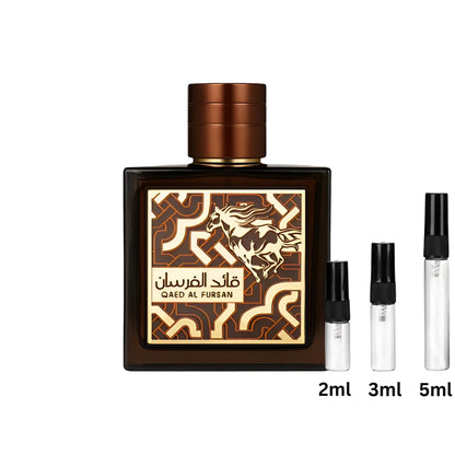 Qaed Al Fursan Untamed - Lattafa - Decant Sample Probe - 2ml, 3ml, 5ml