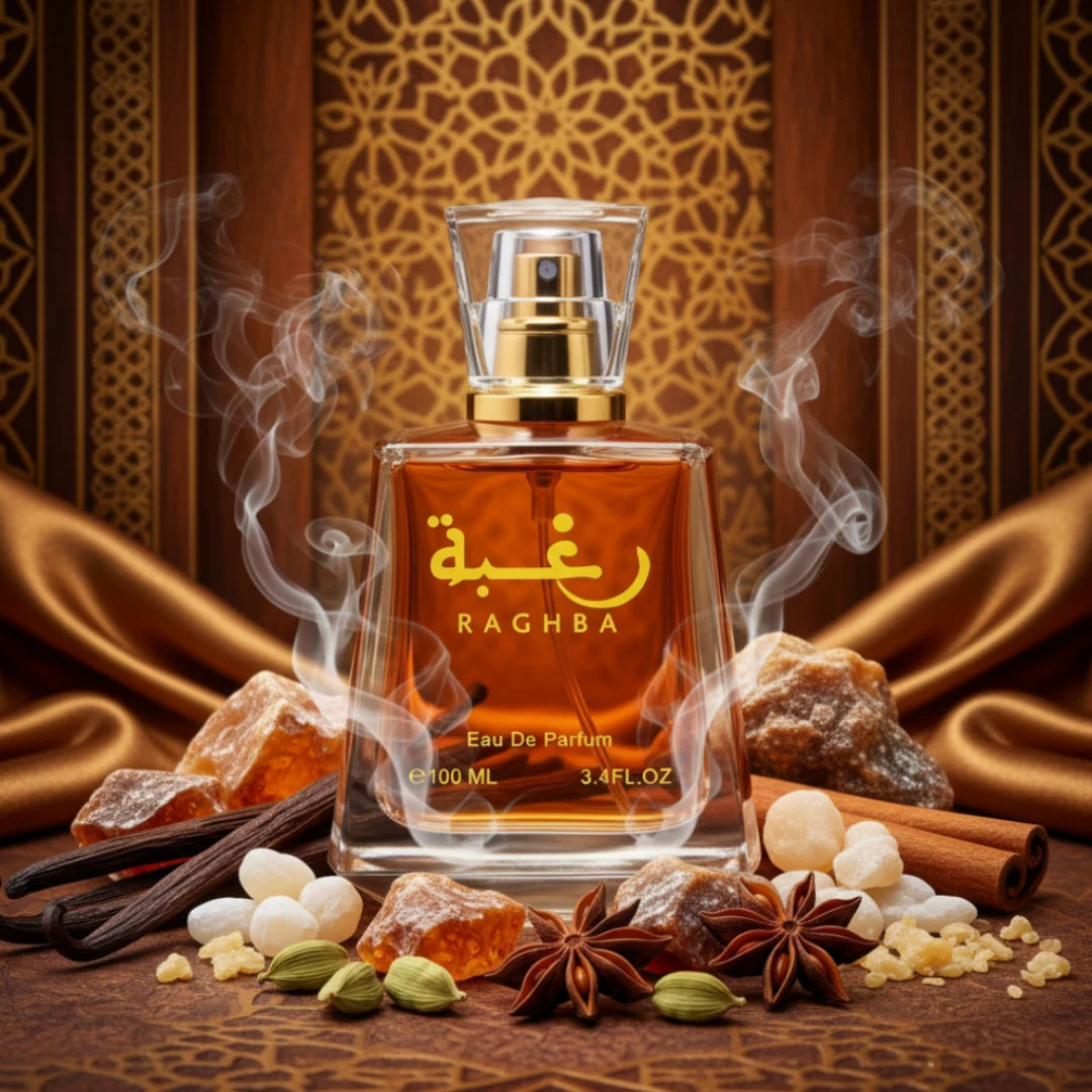 Raghba - Lattafa - Decant Sample - Arometry.com