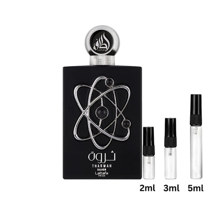 Tharwah Silver - Lattafa - Decant Sample Probe - 2ml, 3ml, 5ml