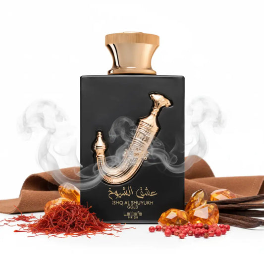 Ishq Al Shuyukh Gold - Lattafa - Decant Sample Probe - Arometry.com