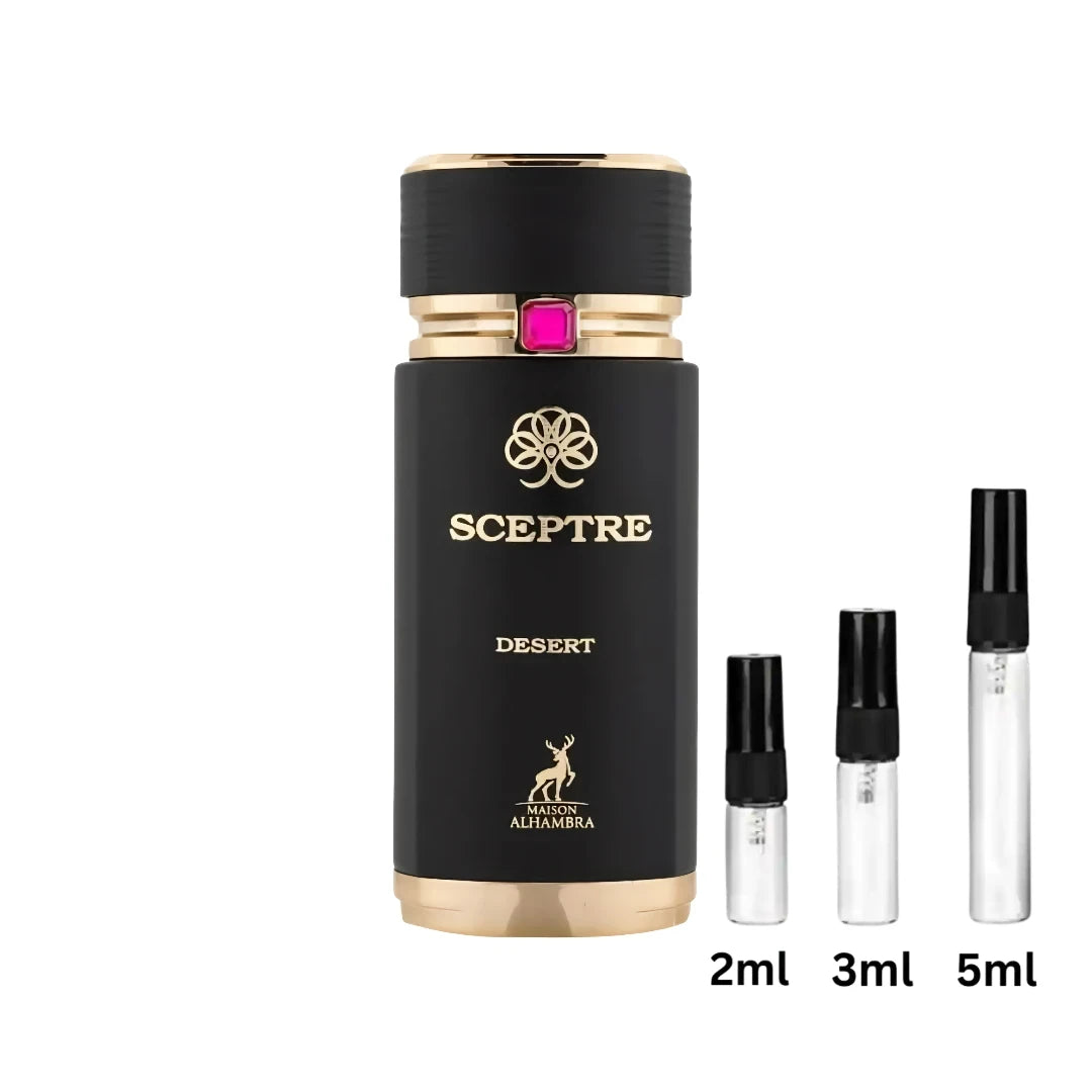 Maison Alhambra Sceptre Desert Probe Decant Sample 2ml, 3ml, 5ml