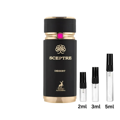 Maison Alhambra Sceptre Desert Probe Decant Sample 2ml, 3ml, 5ml